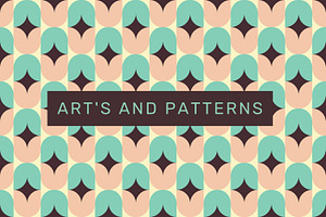 50s Mid Century Patterns Pack