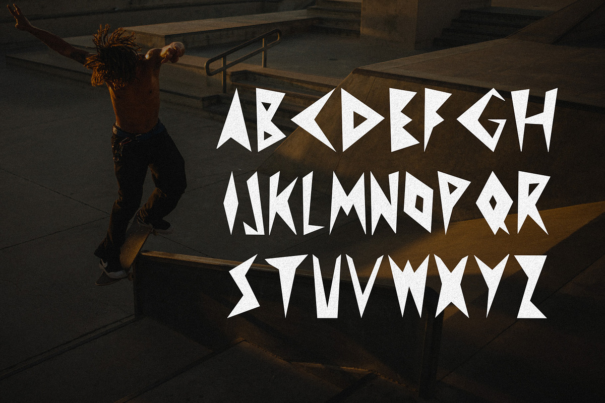 Boardslide - Energetic Typeface, a Sans Serif Font by HipFonts (Photo 2 of 6)