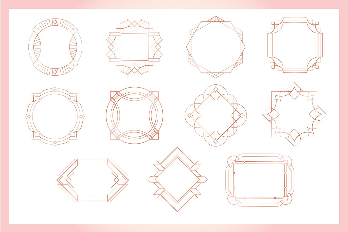 Timeless & Geometric Frames, an Object Graphic by StoryBird Design (Photo 6 of 7)