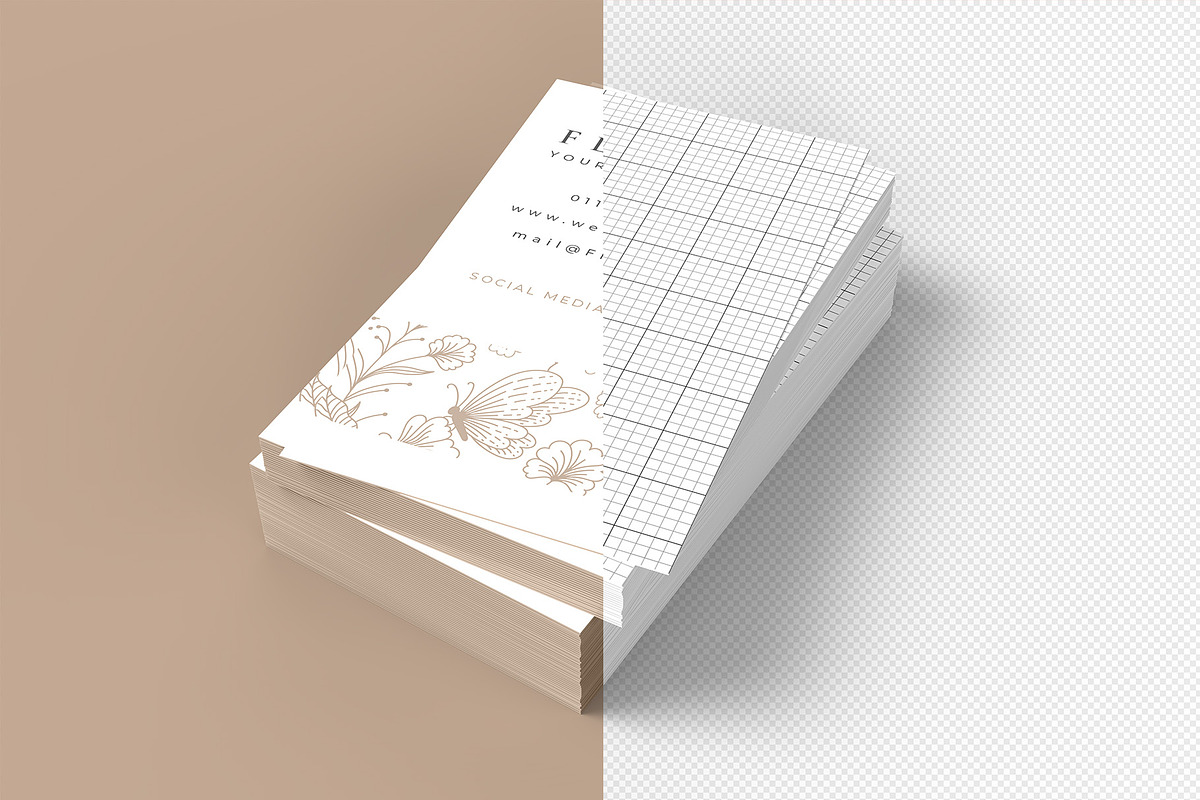 Business Card Mockups - 10 Views, an Advertising Mockup by Illusiongraphic (Photo 13 of 24)