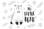 Kid's prints.Stylized cute animals, a Background Graphic by Tierre3012 (Thumbnail 17 of 21)