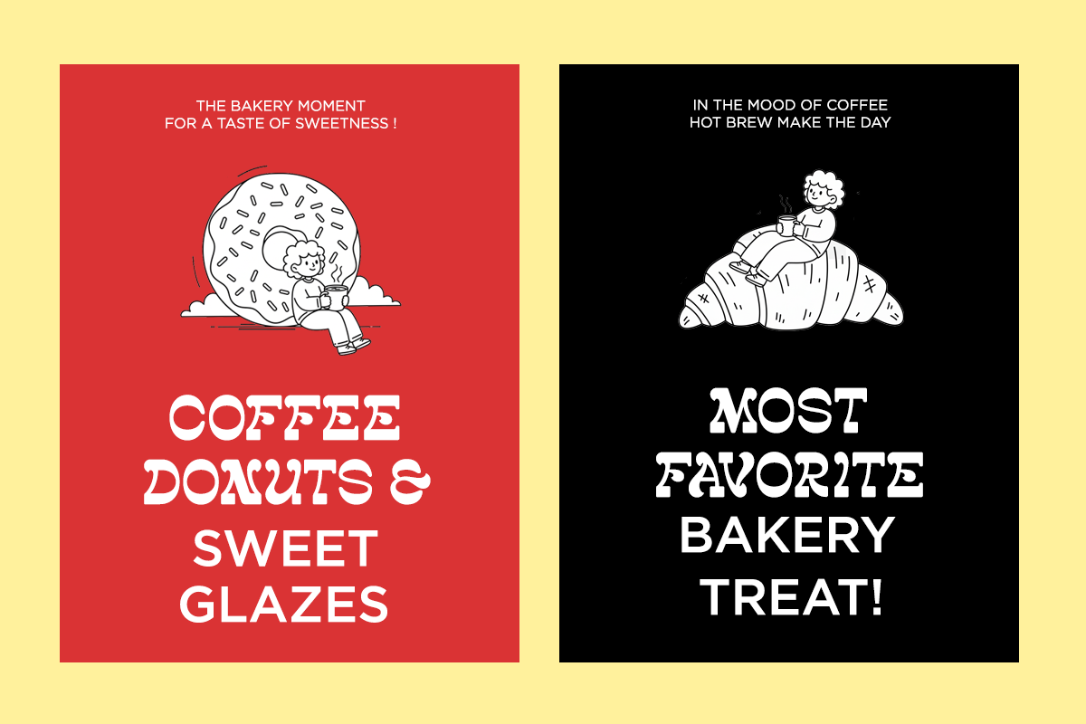 Henowa - Slab Retro Font, a Sans Serif Font by Font Liner (Photo 6 of 12)