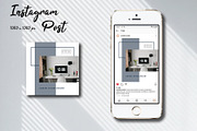 Desk Space Social Media Template, a Social Media Template by Meknya (Thumbnail 1 of 9)