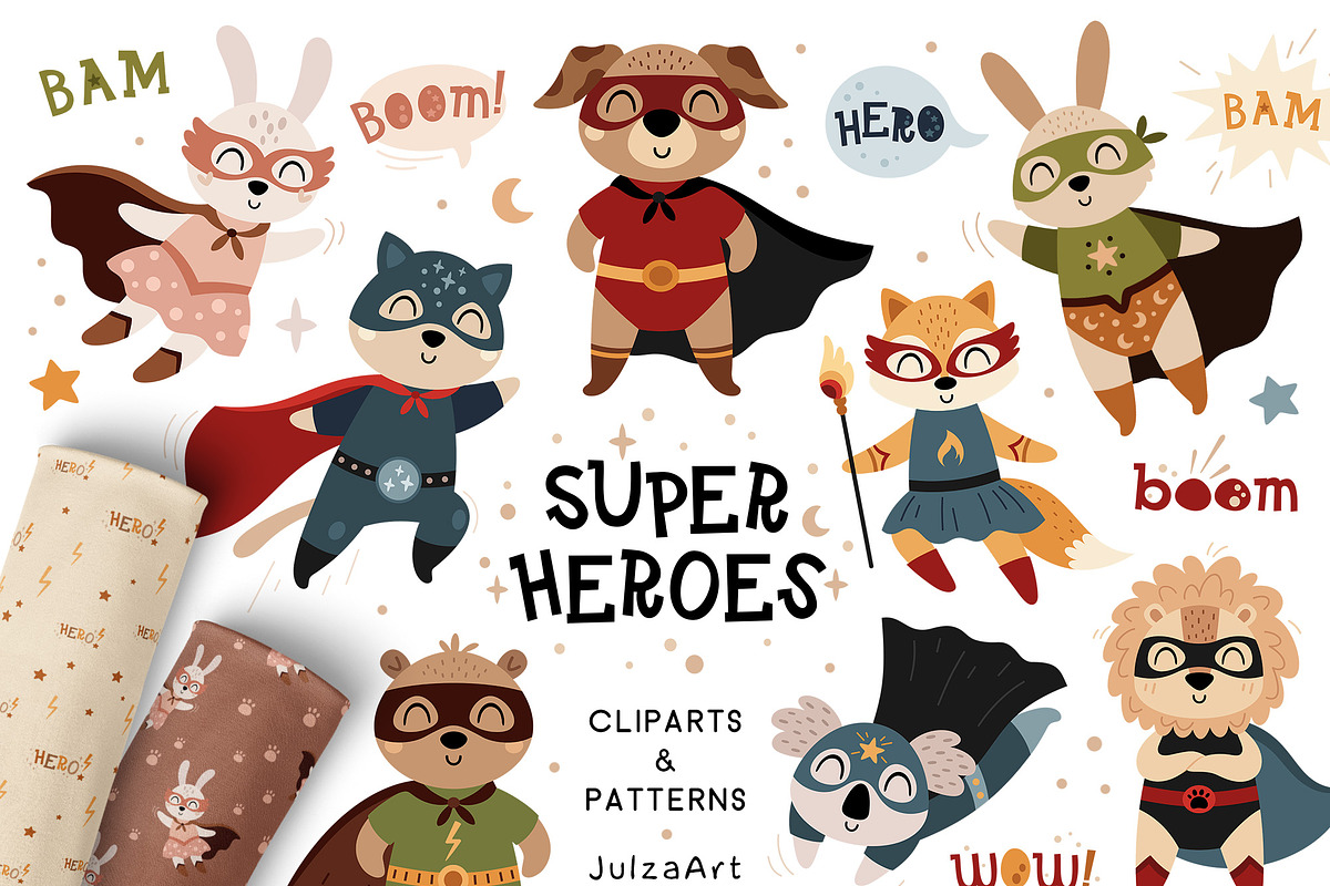 Kids Bundle - graphic collections, an Illustration by JulzaArt (Photo 7 of 16)