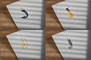 J Monogram 4 Logo Icon Design, a Branding & Logo Template by DesignBox