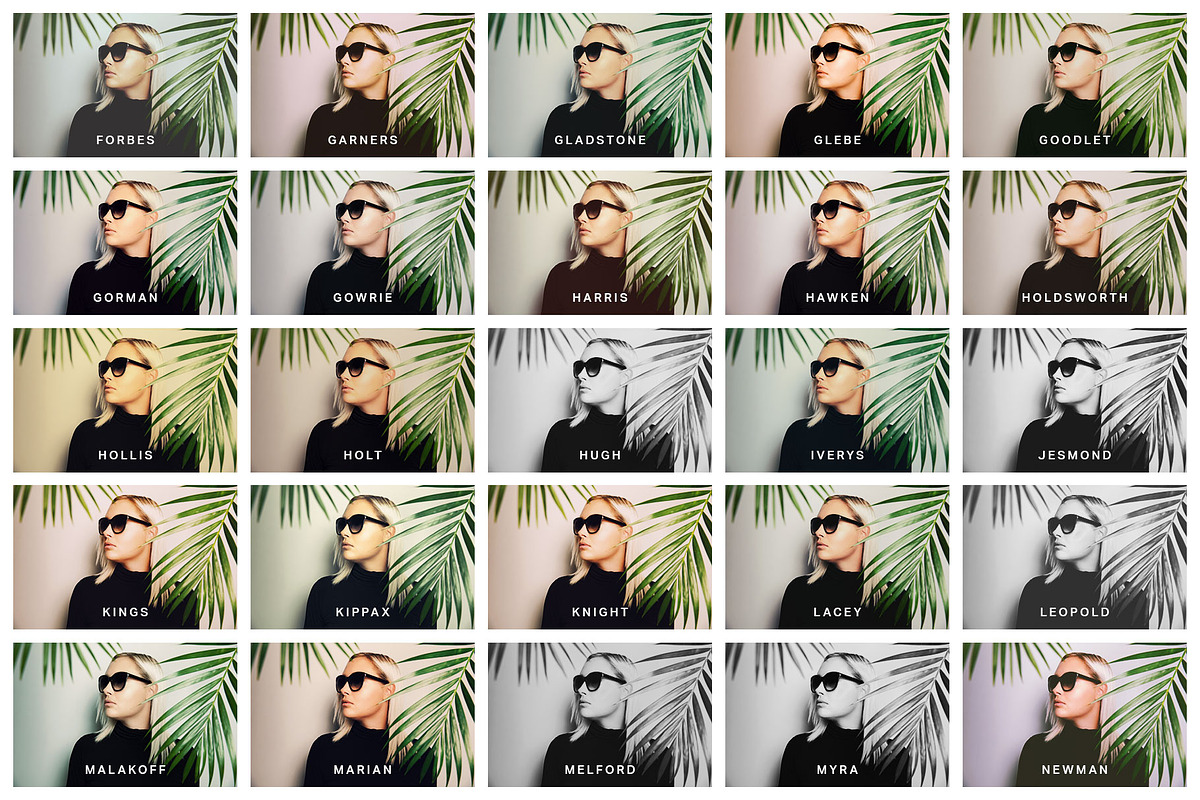100 Film Lightroom Presets and LUTs preview 3