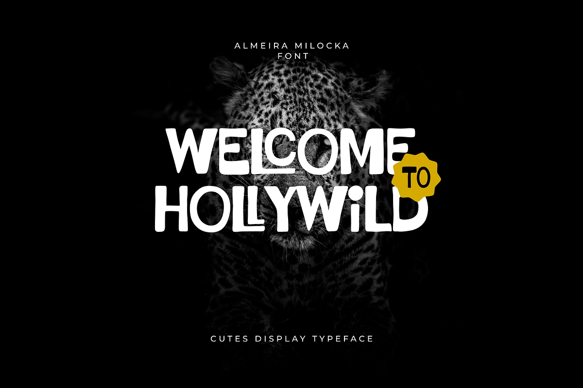 Almeira Milocka, a Sans Serif Font by Rahagita Studio (Photo 8 of 10)