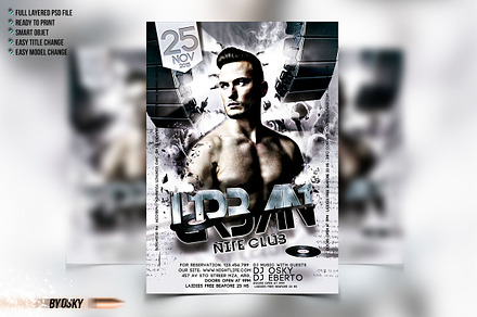 Urban Club Flyer