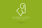 Goat logo, Farm logo, a Branding & Logo Template by Logocreative (Thumbnail 2 of 3)