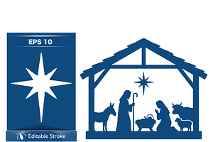 Faith-Inspired Dove & Tomb Graphic, a Person Illustration by CarWrap design