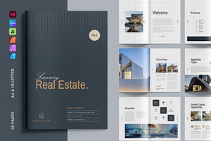 Real Estate Modern Brochure Template