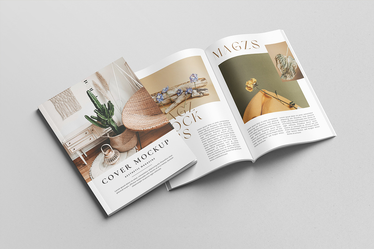 A4 Magazine Mockup, a Books & Magazine Mockup by graphicpages (Photo 14 of 17)