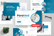 Paramed - Medical PowerPoint, a Presentation Template by GraphauseProject (Thumbnail 1 of 6)
