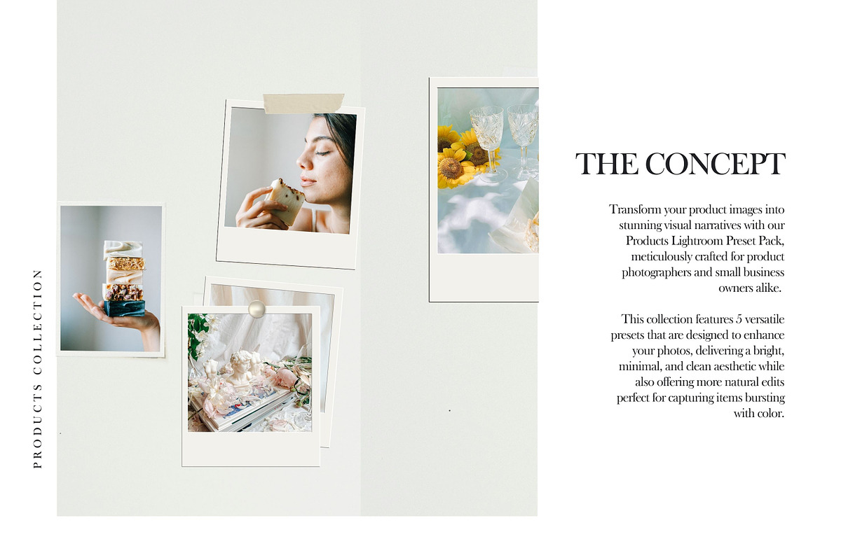 5 Product Lightroom Presets, a Preset Add-On by TheWayfarerShoppe (Photo 2 of 17)