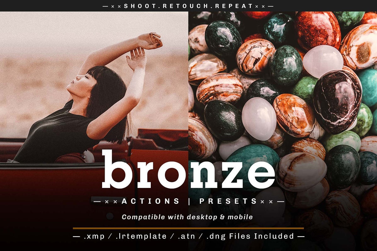 Bronze - Actions and Presets, an Action Add-On by Hydrozi Presets (Photo 1 of 9)