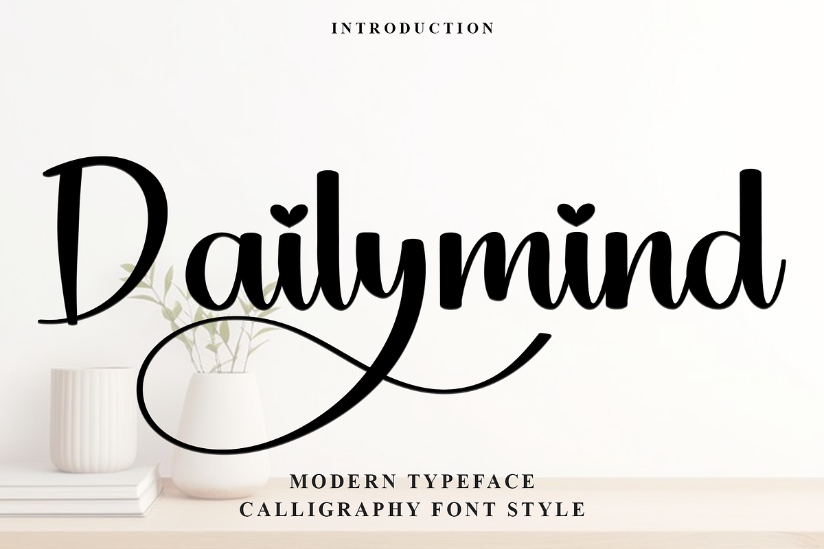 Dailymind, a Handwritten Font by InermediaSTUDIO (Photo 1 of 9)