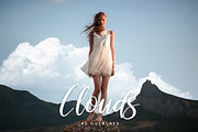 Realistic Clouds Overlay, an Object Graphic by VligCreativeStudio (Thumbnail 1 of 4)