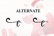 Delight Santa | Script Font, a Handwritten Font by Scratchones (Thumbnail 8 of 9)