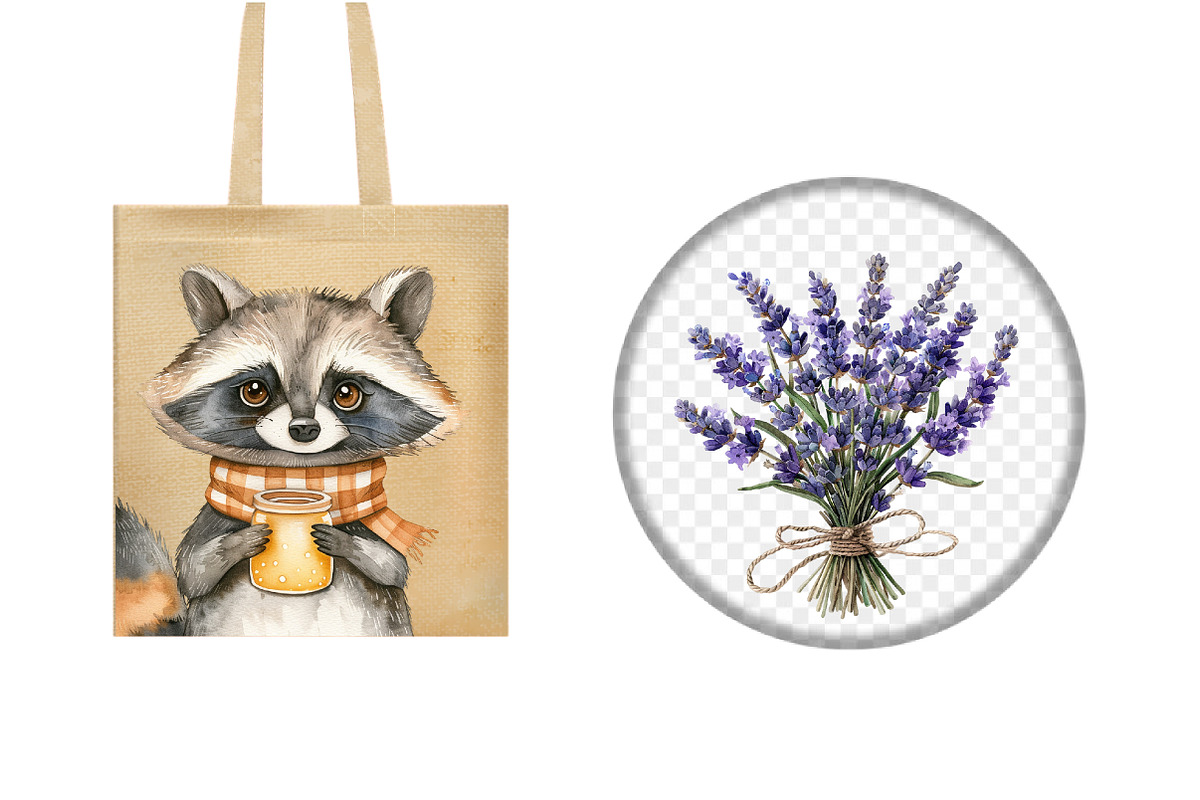 Woodland Picnic Clipart, an Illustration by Design Market (Photo 5 of 5)