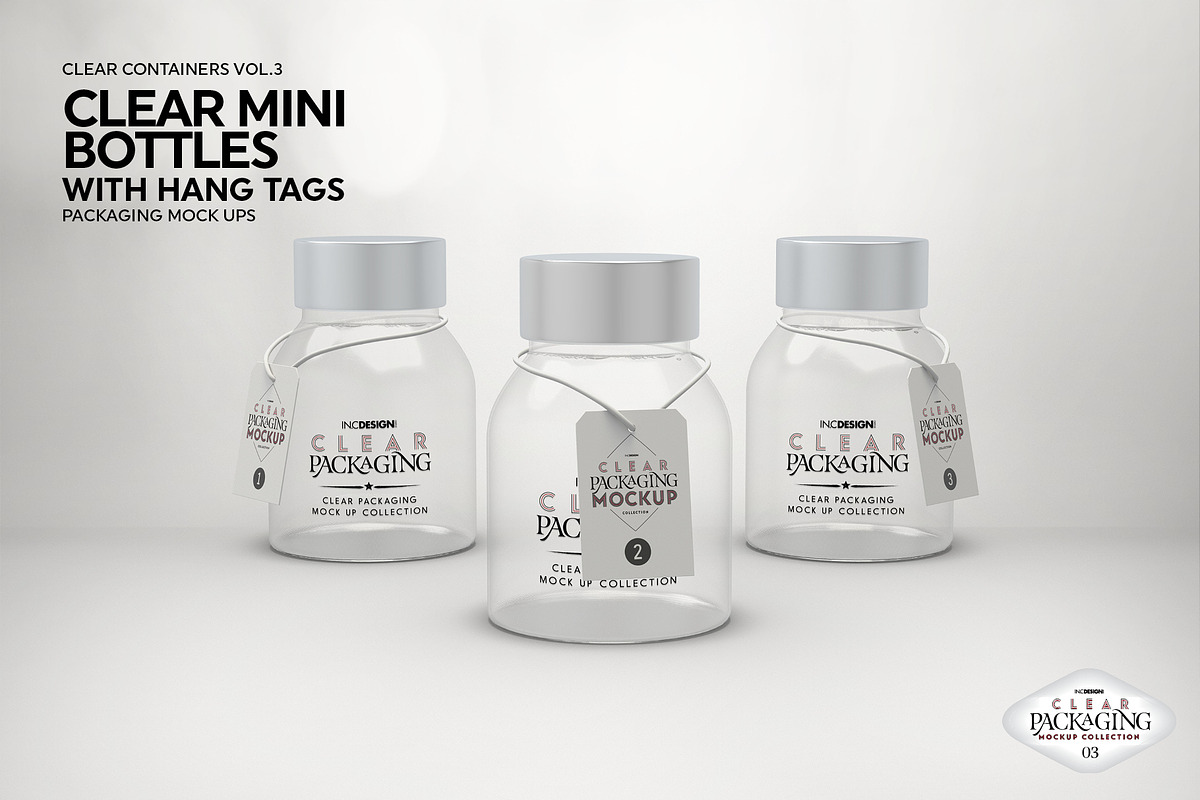 03 Clear Container Packaging Mockups, a Packaging Mockup by INCDesign (Photo 10 of 26)