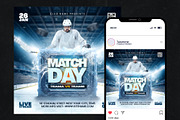 3 Hockey Flyer Template, a Flyer Template by Tarommir (Thumbnail 3 of 7)