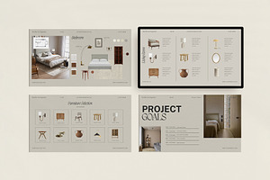 Interior Design Presentation Canva