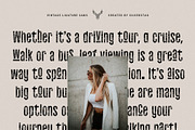 skyline - vintage ligature sans font, a Sans Serif Font by SilverStag Type Foundry (Thumbnail 8 of 16)