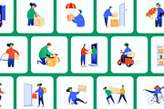 75 Delivery Flat Illustrations, a Transportation Illustration by Vectors Market (Thumbnail 7 of 11)