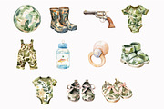 Hunting And Fishing Clipart, an Illustration by Design Market (Thumbnail 5 of 5)