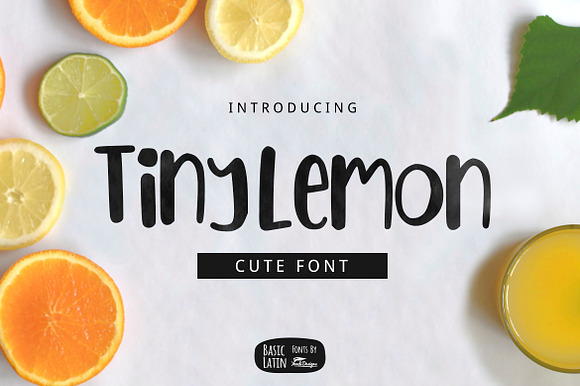 Tiny Lemon Font preview 6