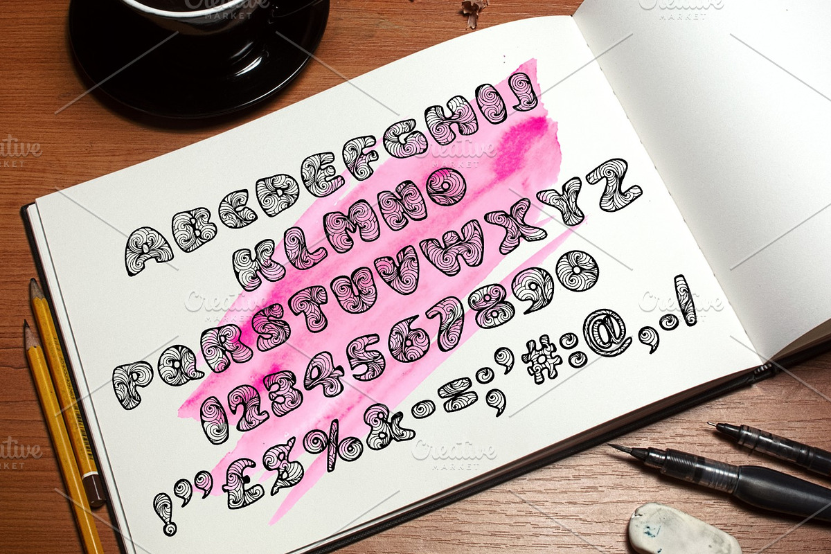 Zen3 Font preview 4