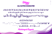 Sutiya, a Script Font by twinstd (Thumbnail 10 of 11)