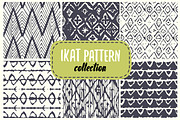 ikat pattern set, a Pattern Graphic by Nicetoseeya (Thumbnail 1 of 4)