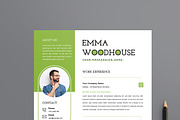 Resume Template Design Layout, a Resume Template by MightyDesign (Thumbnail 2 of 8)