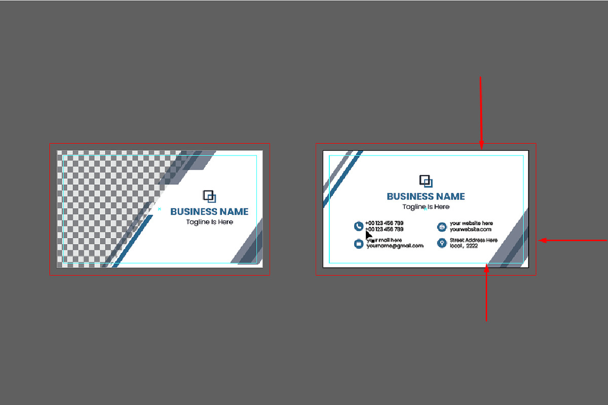 Classic Business Card, a Business Card Template by DESIGNSKIT (Photo 2 of 2)