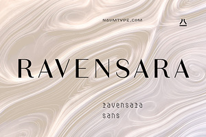 Ravensara Sans 7 Fonts