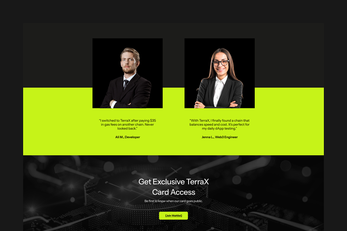 Figma Cryptocurrency Landing Page, a Landing Page Template by Musara (Photo 2 of 6)
