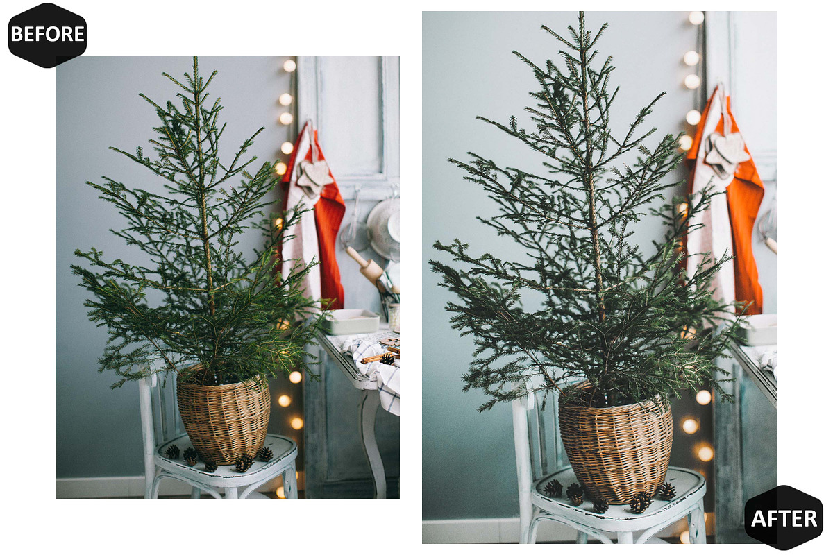 12 Fresh Christmas Photoshop Actions, an Action Add-On by Hue Palettte Studio (Photo 8 of 10)