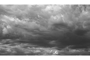 Cloudy Sky With Fluffy Clouds, a Graphic by Our Amazing World