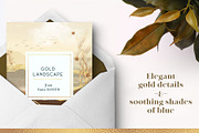 Golden Landscape Vol 5, a Background Graphic by Suna Kosem (Thumbnail 11 of 13)