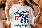 America 1776 Patriotic SVG PNG, an Illustration by OK Design (Thumbnail 4 of 4)