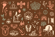 Hippie Cowgirl Graphics, a Person Illustration by cmfgraphics (Thumbnail 2 of 3)