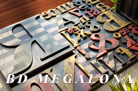 BD Megalona - Small Pack, a Serif Font by Balibilly Design