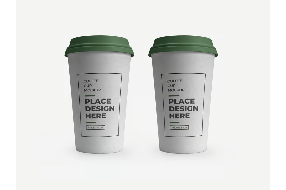 Coffee Cup Packaging Mockup Template, a Cups & Container Mockup by DesignRushMarket (Photo 10 of 11)