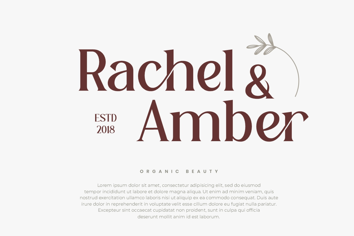 Herkey Display Serif Font, a Serif Font by Burhan Afif (Photo 2 of 10)