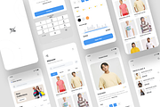 X-Style - Fashion App UI Kit, an UI Kit Template by iDoodle Studio (Thumbnail 4 of 4)