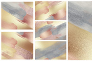 Rose Gold Glitter Shapes Bundle, a Texture Graphic by by creative paper (Thumbnail 9 of 47)
