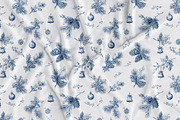 Vintage Christmas Pattern Collection, a Pattern Graphic by Olya Creative (Thumbnail 19 of 21)