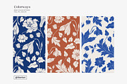 Vintage Blue Floral Seamless Pattern, a Pattern Graphic by likorbut (Thumbnail 6 of 13)