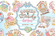 Coastal Summer Bookish Quotes Bundle, a Seasonal Illustration by Huxmay (Thumbnail 1 of 9)